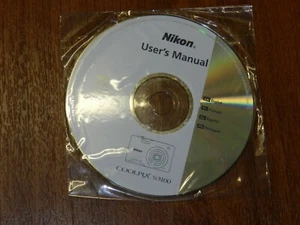Neu Nikon OEM Original CD mit Bedienungsanleitung Anleitung Manual für Coolpix S3100 - Bild 1 von 1