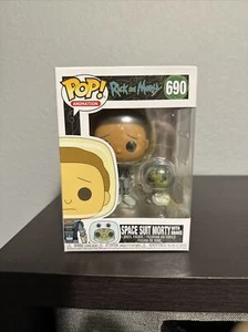 Funko POP! Animation - Raumanzug Morty mit Schlange #690 mit weichem Protektor (B20) - Bild 1 von 5