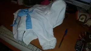 Vestitino per Cagnolino taglia piccola con fiocco Blu - 12 - Nuovo - Foto 1 di 1