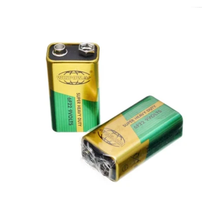 Multímetro alarme de incêndio fumaça bateria 9V serviço pesado LR22 MN1604 6F22 PP3 - Imagem 1 de 3