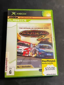 V8 SUPERCARS AUSTRALIA 2 | MICROSOFT XBOX ORIGINAL + MANUAL INCLUIDO | PAL - Imagen 1 de 3