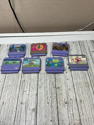 7 Vtech V.Smile Game Cartridges Disney  lot of 7 - Image 1 of 4