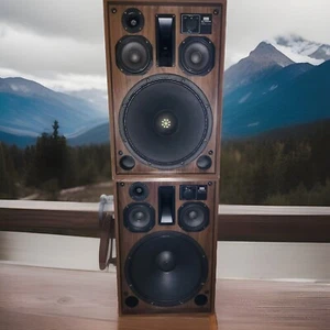 Altavoz SANSUI SP-5500x 5 Speaker 4 vías Bass Reflex.¡Muy bueno! ¡Rareza! - Imagen 1 de 14