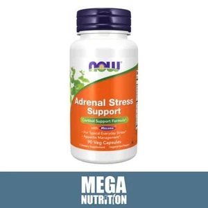 Adrenal Herbal Adaptogen Supplement with Tulsi Holy Basil & Reishi | 90 Veg Caps - Picture 1 of 2