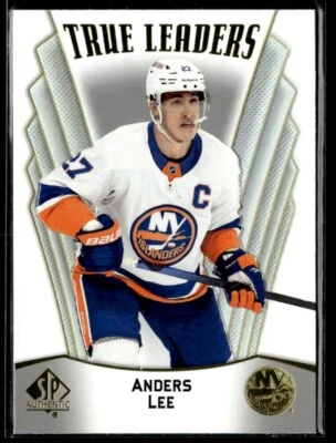 2022-23 SP Authentic True Leaders Anders Lee #TL-24 SM@JFC1 - Image 1 of 2