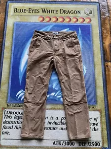 Edgevale Cast Iron Utility Work Pants Size 32x32 Cordura Brand Fabric Made USA - Picture 1 of 8