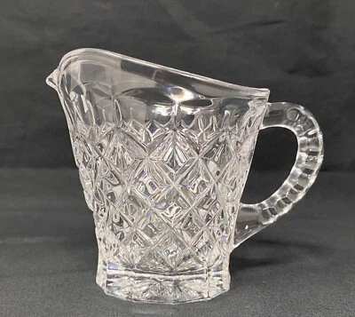 Vintage Crystal Creamer - Ashford (Cut Base) By Galway Collection - Image 1 of 4
