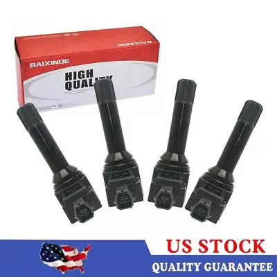 4x Ignition Coil FK0524 For Subaru BRZ Legacy Outback WRX 2015-2018 Scion - Изображение 1 из 4