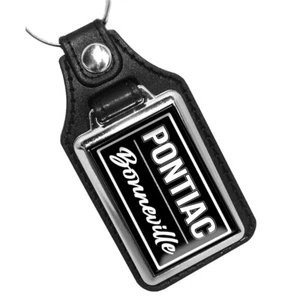 Compatible with 1958 - 2005 Pontiac Bonneville Emblem Design Key Ring  - Picture 1 of 3