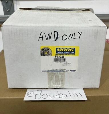 Подшипник колеса и ступица в сборе Moog 513326 подходят для Ford F-150 10-14 годов выпуска - Изображение 1 из 4