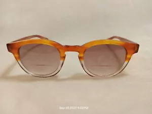 Pre-Own Authentic Eye Bobs Eyeglasses Spectacle Laid 131-19 Frame, EUC Smoke - Picture 1 of 8