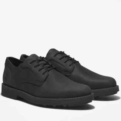 TIMBERLAND BNIB Mens Oxford Lace-up Shoes CRESTFIELD WATEPROOF JET Black - Image 1 of 4