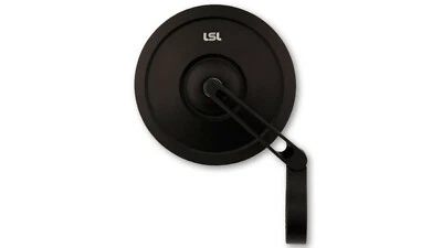 LSL Lenkerendenspiegel Retro kurz schwarz E-gep 1 Zoll + 22mm Lenker Montana2    - Bild 1 von 3
