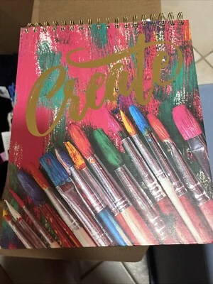 Create Blank Sketch Book Never Used Approx Measures 1in. L - 0.8in. W - 9.3in. H - Image 1 of 2