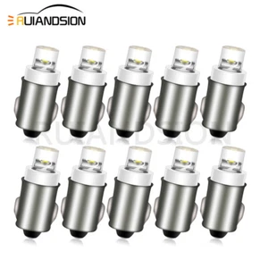 10PCS LED LUCAS TYPE BA7S LLB281 DC 12V DASHBOARD LIGHT BULB BRIGHT WHITE LAMP - Imagen 1 de 6