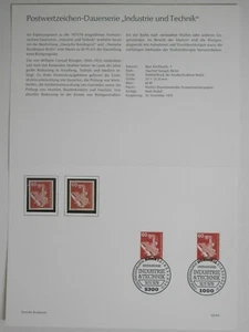 Deutsche Bundespost Ministerkarte     - Picture 1 of 1