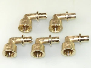 5 x TECE TECEFLEX WINKELÜBERGANGSMUFFE 16 MM x 1/2" IG PRESSFITTINGE 708101 - Bild 1 von 1