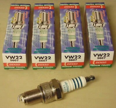 Juego de bujías Denso Iridium resistentes VW22 para Lotus Esprit Elan Eclat Super Seven Foto 1 de 2