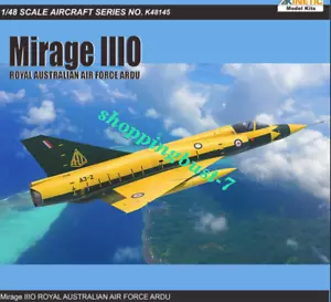 Kinetic K48145 1/48 AIRCRAFT SERIES MIRAGE IIIO ROYAL MODEL KIT - Picture 1 of 2