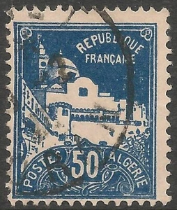 Algeria #49 (A3) FVF USED - 1926 50c La Pecherie Mosque - Picture 1 of 1