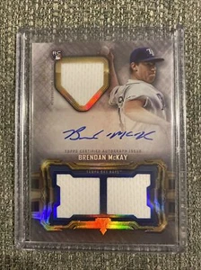 Camiseta deportiva triple Brendan McKay Topps 2020 triple hilos a radiocontrol automática #90/99 - Imagen 1 de 4