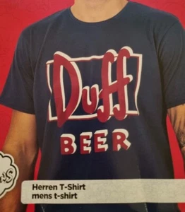 Männer T-Shirt / Homer Simpson / Duff BEER / Größe L - Bild 1 von 3