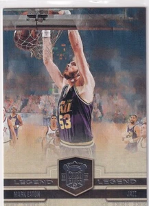 Panini NBA Court Kings 2009-10 No. 108 Mark Eaton Silver 22/99 Legend - Bild 1 von 2