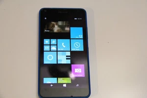 Windows Microsoft Lumia 640 LTE Smartphone blue working - Picture 1 of 7