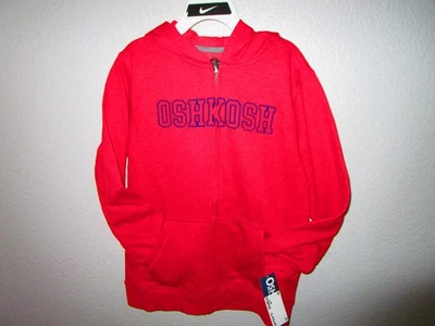 NUEVO Oshkosh B'gosh Niños Sudadera con Capucha Manga Larga, Talla 8 Foto 1 de 2