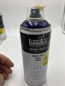 Pintura en aerosol profesional Liquitex dioxazina púrpura - 400 ml tubo blanco 2 - Imagen 1 de 7
