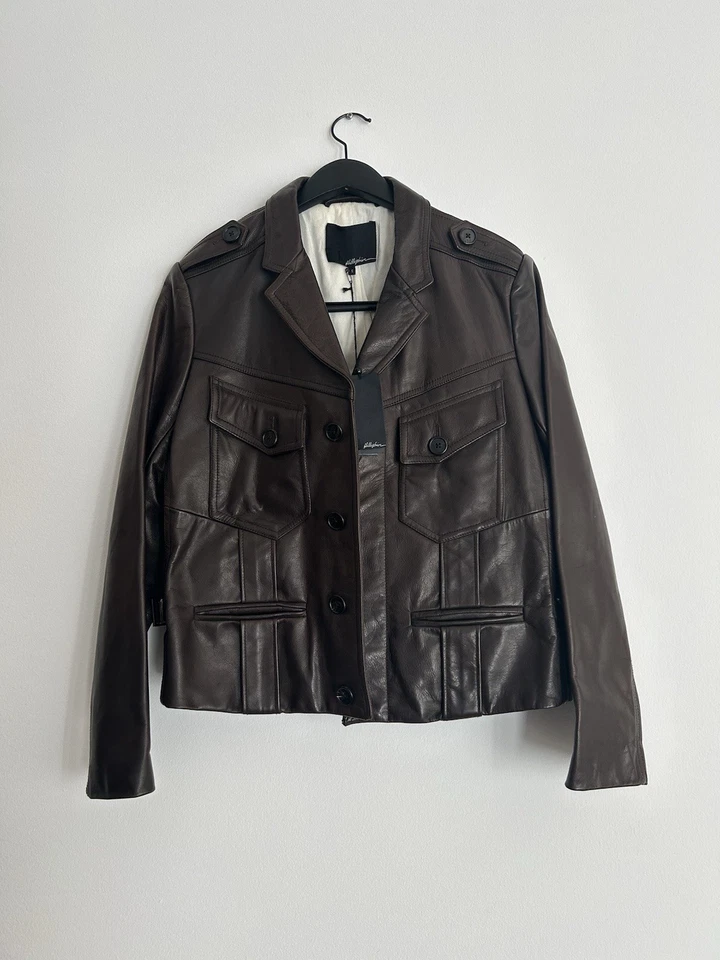 男式 Phillip Lim 3.1 牛皮夹克 S — 第 1/4 张图片
