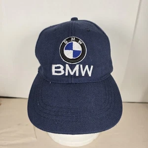 BMW Mütze Kappe verstellbarer Riemen hinten dunkelblau gesticktes Logo Größe BMW - Bild 1 von 8