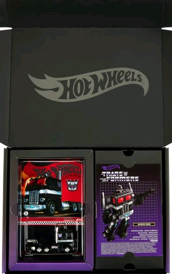 Hot Wheels RLC Nemesis Prime Transformer mattel creations exclusive PRESALE  - Image 1 of 2