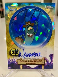 Pantalones cuadrados Bob Esponja 2025 cromados zafiro automático Doug Lawrence como plancton #SA-P - Imagen 1 de 2