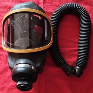 MSA Ultra-Twin Vollgesichtsmaske orange Atemschutz Modell 206 Größe Large Sicherheit - Bild 1 von 17