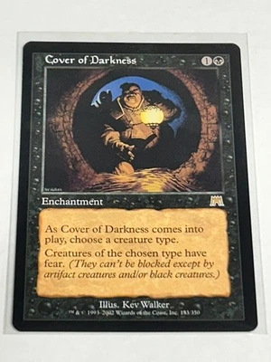 Cover of Darkness, Onslaught, unplayed, Magic the Gathering, MTG, English - Image 1 of 2