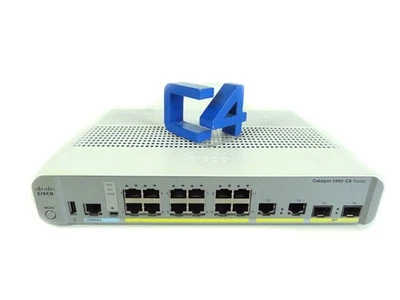 CISCO WS-C3560CX-12TC-S 12XGE,2X1G SFP,2X1G,IP BASE Switch - Image 1 of 3