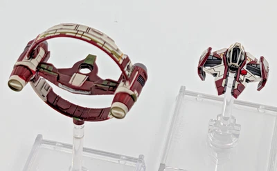 ETA-2 Actis and Syliure-Class Hyperspace Ring - Star Wars X-Wing Miniatures - Image 1 of 2