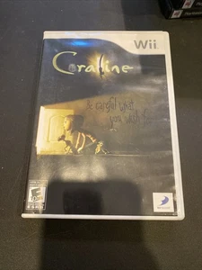Coraline Nintendo Wii Authentic RARE OOP Spiel Kids Horror Movie Based - Bild 1 von 3