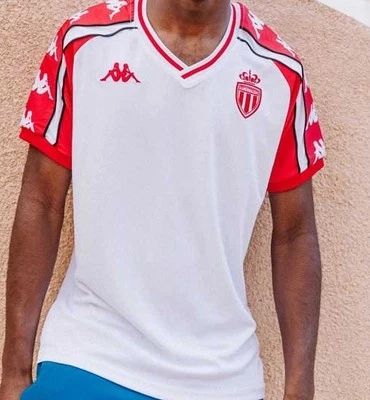 Camiseta deportiva retro Kappa AS Monaco Kombat XX talla l Foto 1 de 4