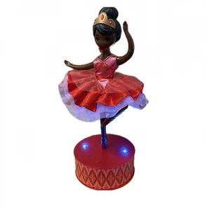 Ballerina fata prugna zucchero bersaglio afroamericano Wondershop carillon animato - Foto 1 di 8