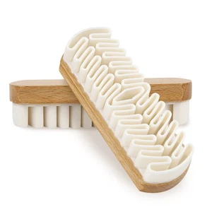 Nubuk Chamois Wildlederbürste Wildleder Reinigungsbürste Wildleder Schuhbürste Schuhbürste - Bild 1 von 12