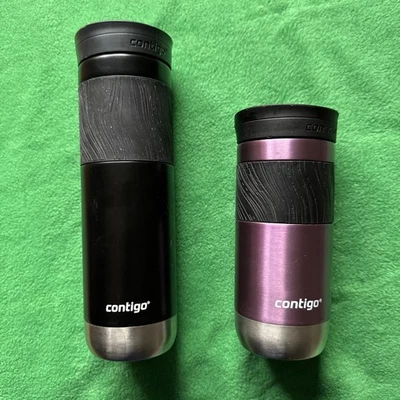 Taza de viaje Contigo Byron 2.0 SnapSeal aislada de acero inoxidable 24 y 16 piezas Foto 1 de 4