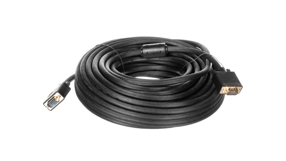 Kabel monitorowy VGA D-Sub(15-pin) Full HD SVGA 20m 68140 - Bild 1 von 1