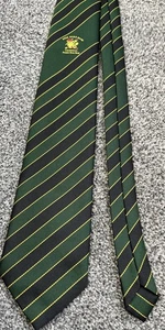 Corbata Para Hombres Rara Foss Dyke Band Lincolnshires Premier Banda de Latón Logo Verde Mezcla - Imagen 1 de 3