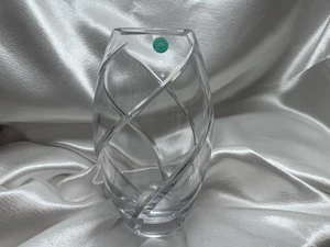 Tiffany & Co. Vintage Kristall Wirbel Optik Vase - Bild 1 von 6