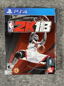 NBA 2K18 Legend Edition Sony PS4 PlayStation 4 Basketball Spiel Shaq Case + Karten - Bild 1 von 11