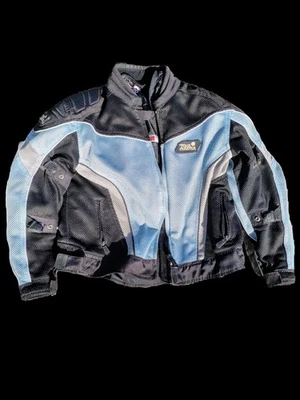 Tour Master Women's Large 12-14 Intake Riding Jacket W/ Pads & Liner Motorcycle - Image 1 of 4