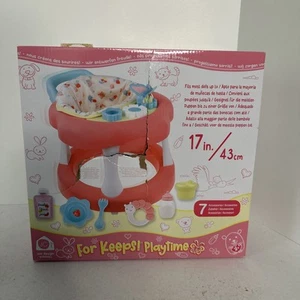 JC Toys - for Keeps Playtime! | Baby Doll Walker Gift Set | Fits Dolls up to 17" - Picture 1 of 6