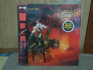Ozzy Osbourne/The Ultimate Sin, Japan Issue, with Obi Vinyl VG+ - Picture 1 of 9